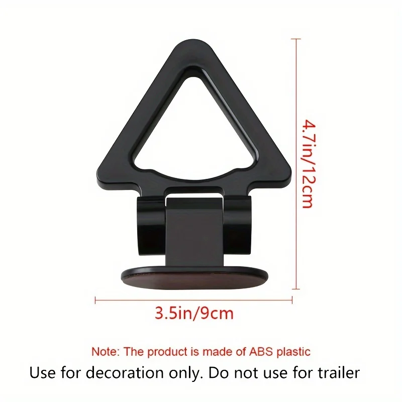 1pc Triangle Car Tow Hook, Personality Auto Trailer Hook