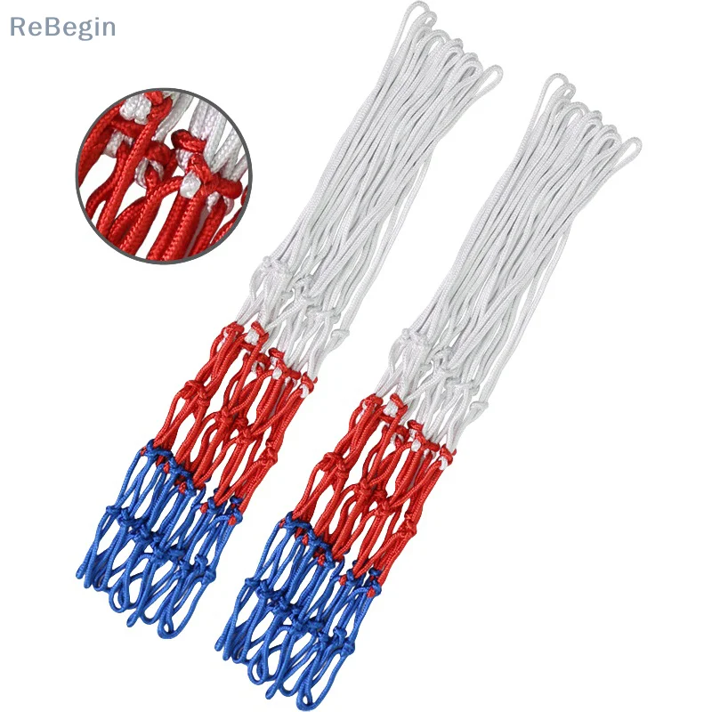3.5MM 농구 네트 전천후 농구 네트 듀얼/삼색 농구 후프 네트 구동 농구 후프 바구니 림 네트