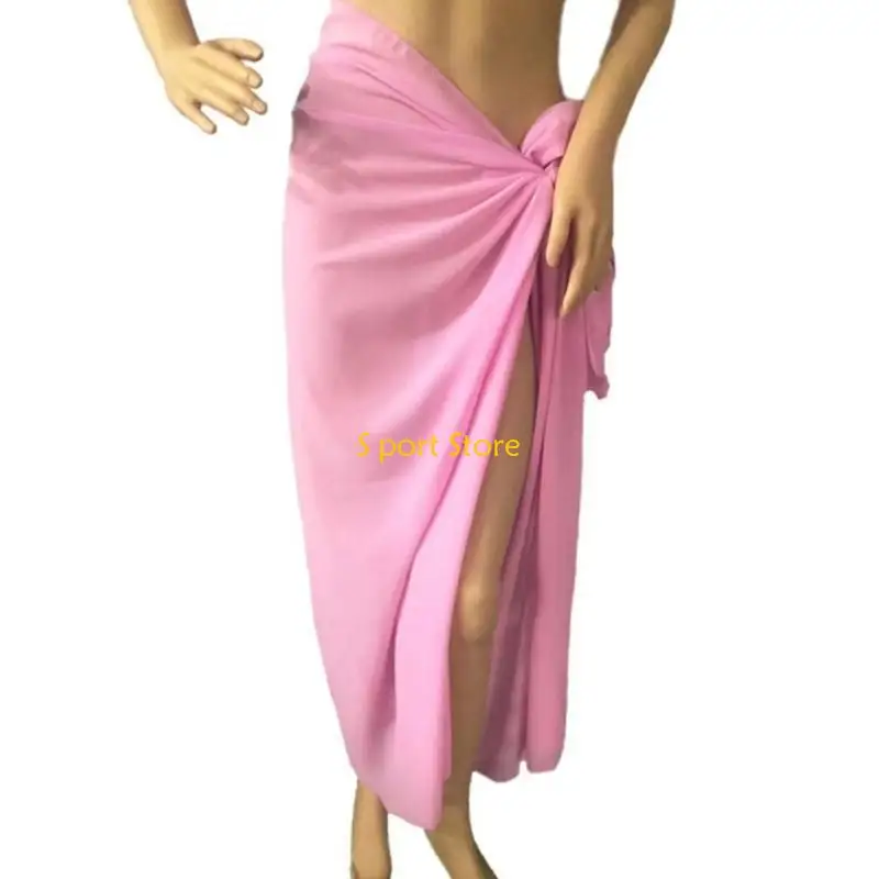 

U2JB Womens Swimwear Chiffon-Cover up Beach Sarong Swimsuit Bathing Wrap Skirt