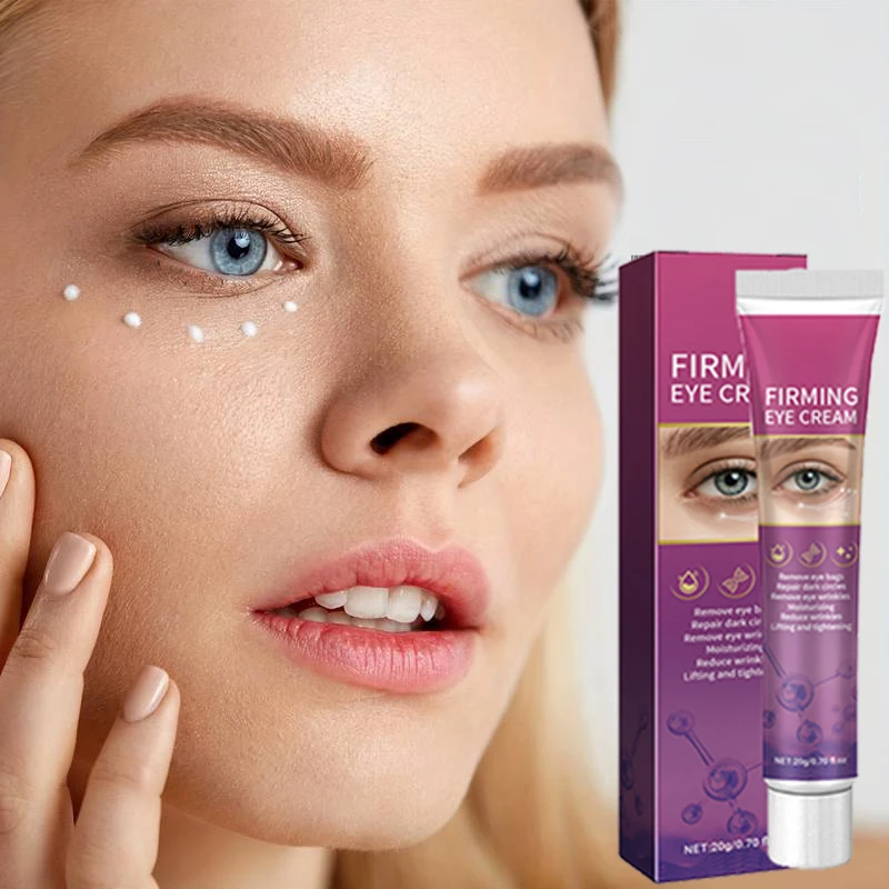 Crème pour les yeux à effet glacé, élimine les poches gonflées, travail sous les yeux, maquillage coréen, fard à barrage K-pop, beauté