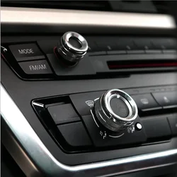 Car Styling Air Conditioning Knobs Audio Circle Trim Accessories For BMW 1 2 3 4 5 7 Series X1 X3 X4 X5 X6 F30 F10 F15 F16 F20