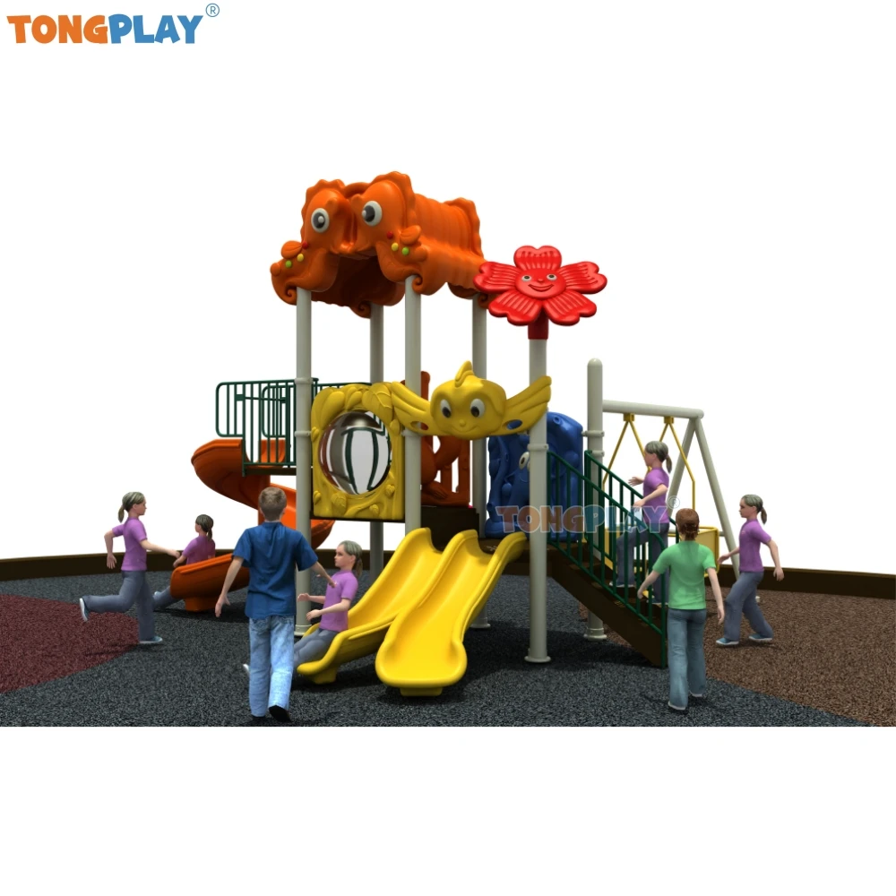 Adventure outdoor slide 89 Column pipe series children outdoor slide playground combination equipment