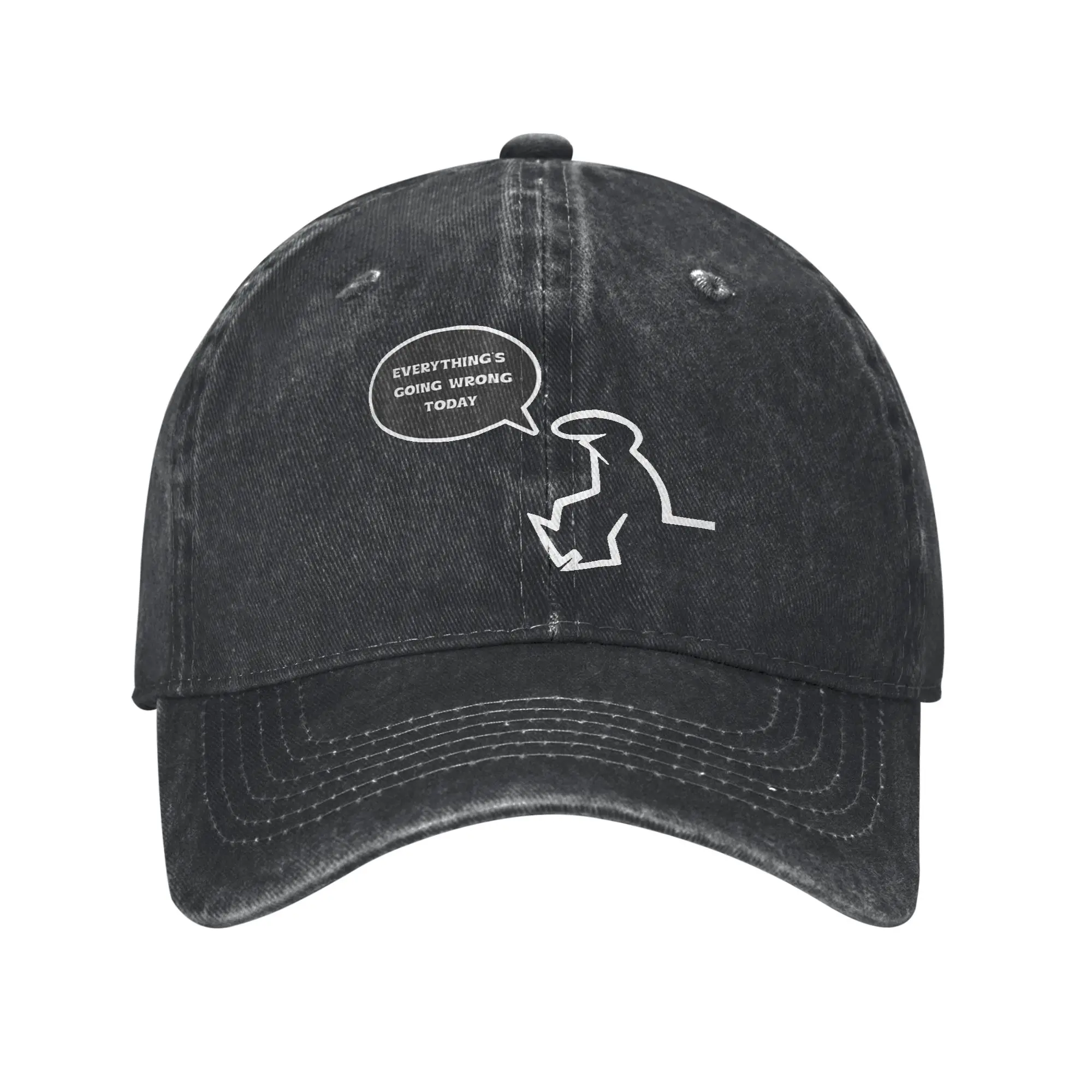 Everything’s Going Wrong todayby The Iconic La Linea Style Casual Baseball Cap Summer  Trucker Hat Adjustable Snapback Cap