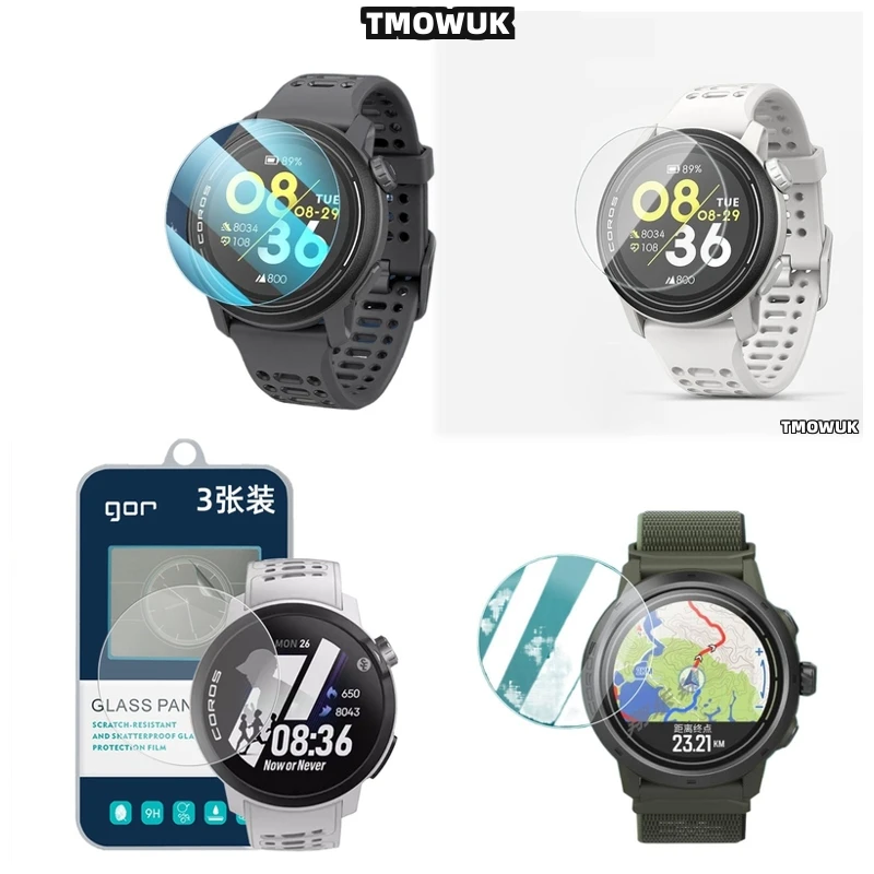

9H Hardness HD Tempered Glass For Coros PACE 2 3 42 46 MM APEX 2 Pro VERTIX 2 2S Smart Watch Anti - Scratch Film
