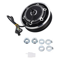 Electric Scooter Hub Motor 48V 1000W Electric Bike Brushless Disc Brake Hub Motor for 10 Inch Outer Tire