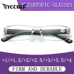 Ultralight Reading Glasses Transparent Presbyopic Glasses Hyperopia Eyeglasses Diopter +1.0/+1.5/+2.0/+2.5/+3.0/+3.5/+4.0