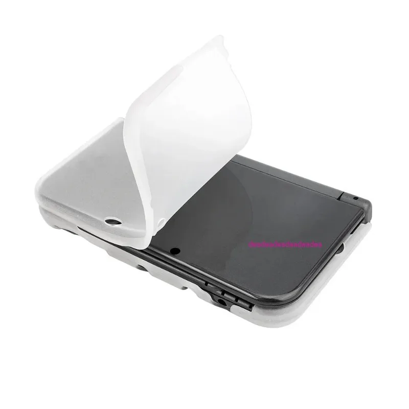 For New 3DS XL /LL Top & Buttom Protective CaseGlitter Color Soft TPU for New 3DS LL XL Host Protector Skin Silicone Cover Shell