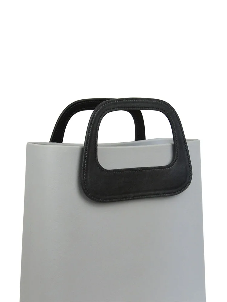 TANQU New Colorful Oblong Faux PU Leather Handle for Mini OBAG O CHIC Bag Body Oblong Handle for O Bag Mini Ochic Accessory