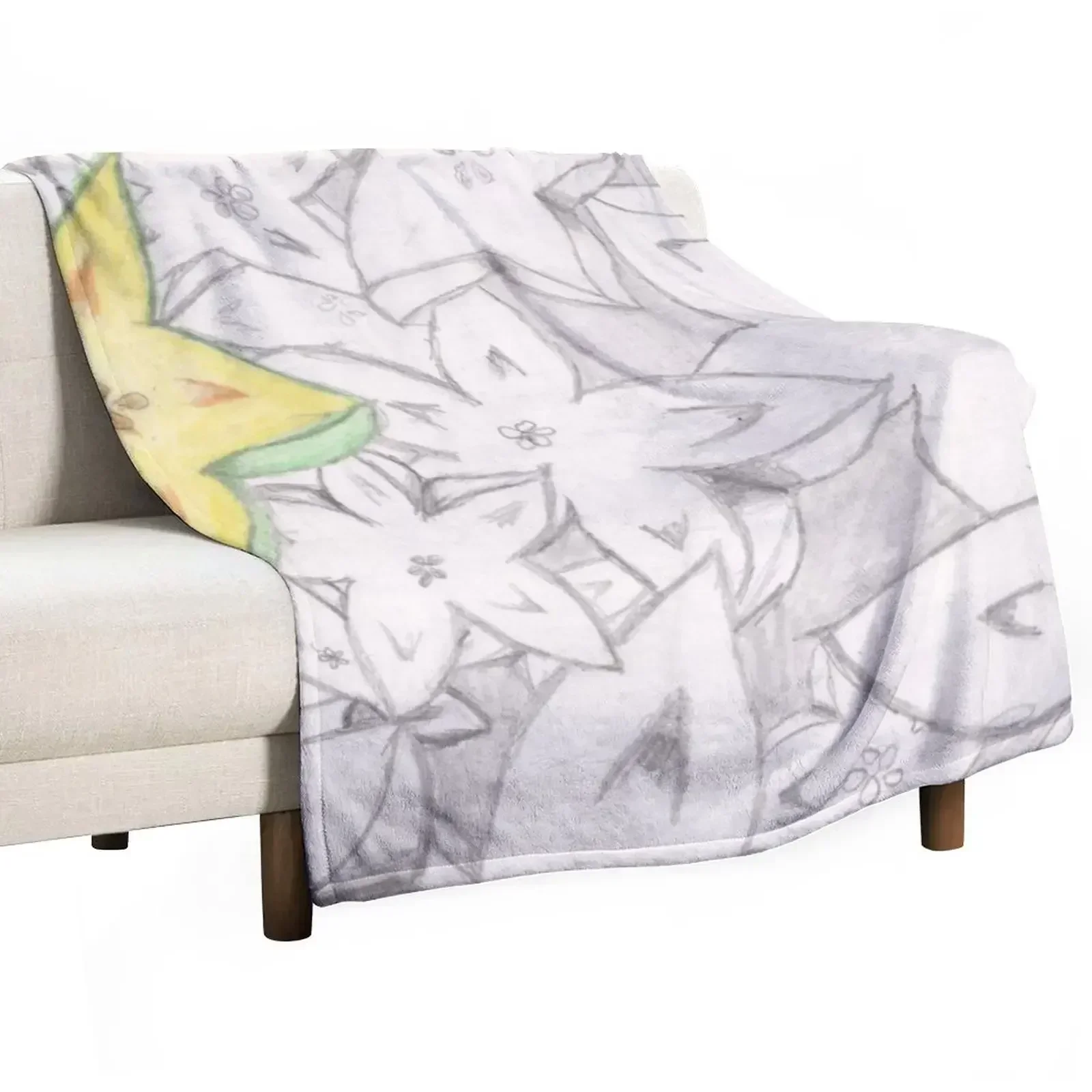 carambola - massimo Throw Blanket Blankets For Sofas Retros Blankets