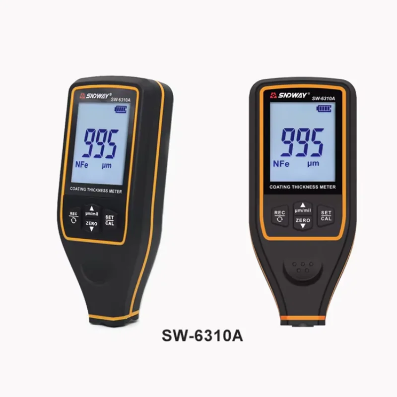 Iron And Non-ferrous Metals Thickness Measure Digital Paint Meter Car Coating Thickness Gauge