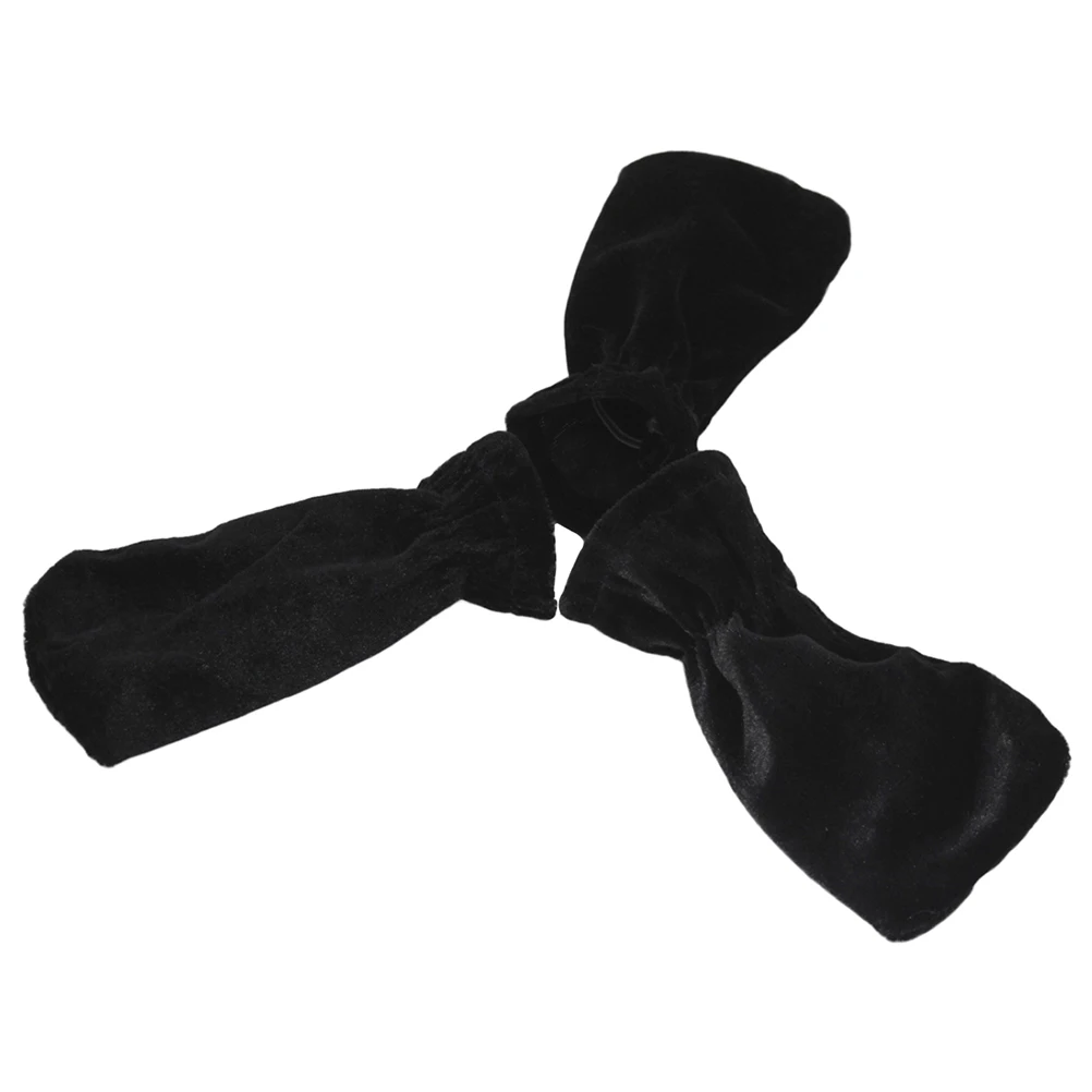 

3 Pcs Piano Pedal Cover Covers for Upright Advanced Velvet Black Protector Mat Instrument