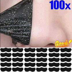 10-100PCS Blackhead Remover Mask Deep Cleansing Shrink Pore Acne Treatment Peel Off Skin Care Mask Nose Black Dots Pore Strips