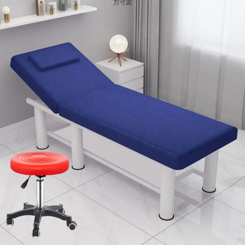 Folding bed hospital massage massage physiotherapy household bed with holes embroidery body fire therapy factory sup