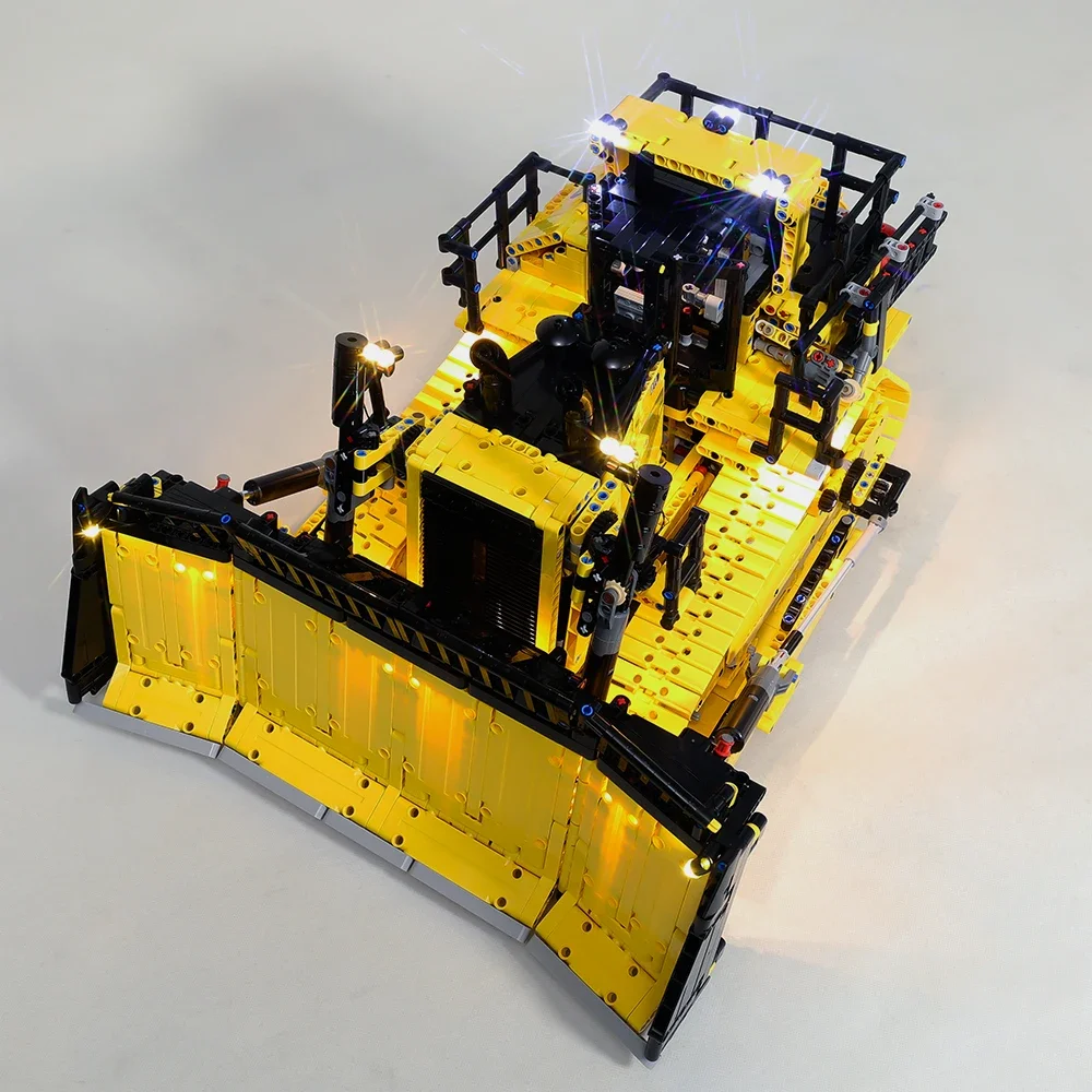 Led ライトキットテクニカル 42131 アプリ制御猫 D11 ブルドーザービルディングブロック DIY セット子供のギフトにはモデルは含まれません