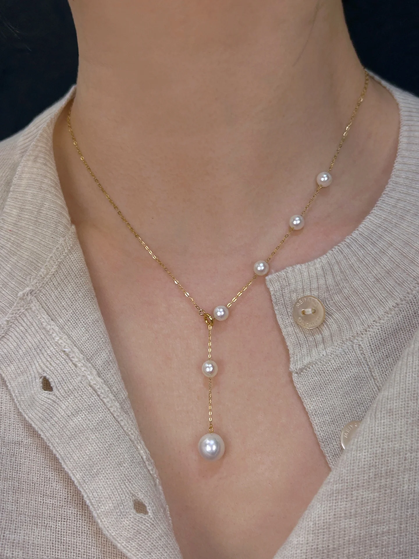 collar-de-perlas-naturales-de-agua-dulce-estilo-atmosferico-colgante-de-10-mm-con-efecto-aurora-sin-decoloracion-con-pequenos-defectos-nuevo-modelo