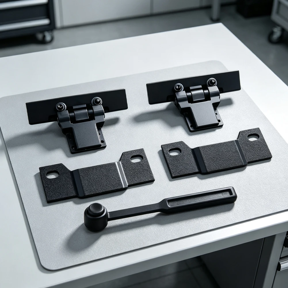 For Rega For P1 For P2 P3 Dust Cover Hinges Replacement Parts with Brush Standard Size Plastic and  For Rega For