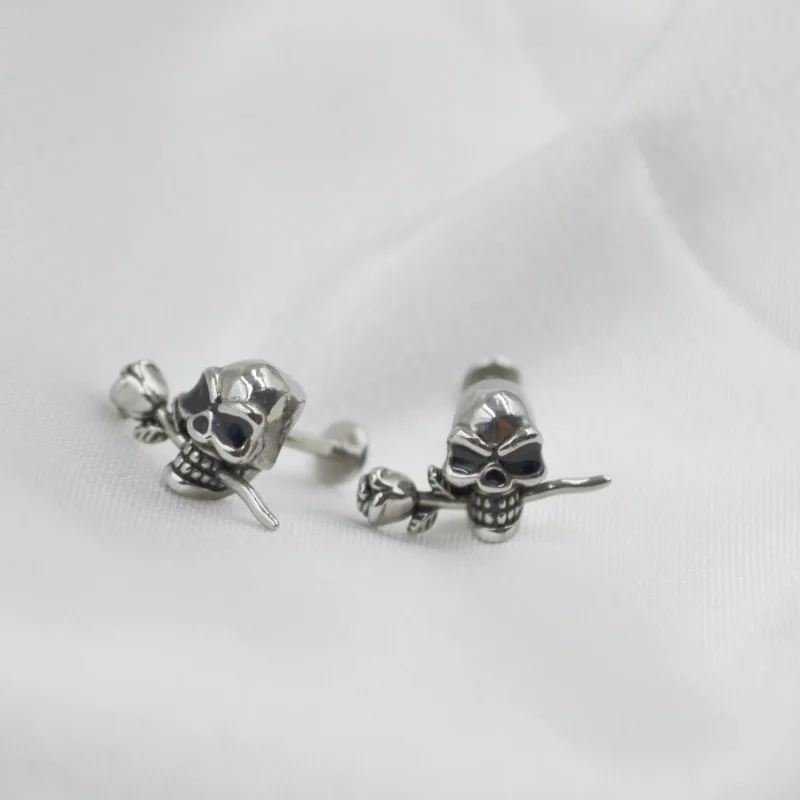 

LOT50 шт., украшения для тела, череп, 16 г, губная губа, кольцо для губ, щек, шпильки Монре, пирсинг ушей, спираль, Diath, хрящ, бар