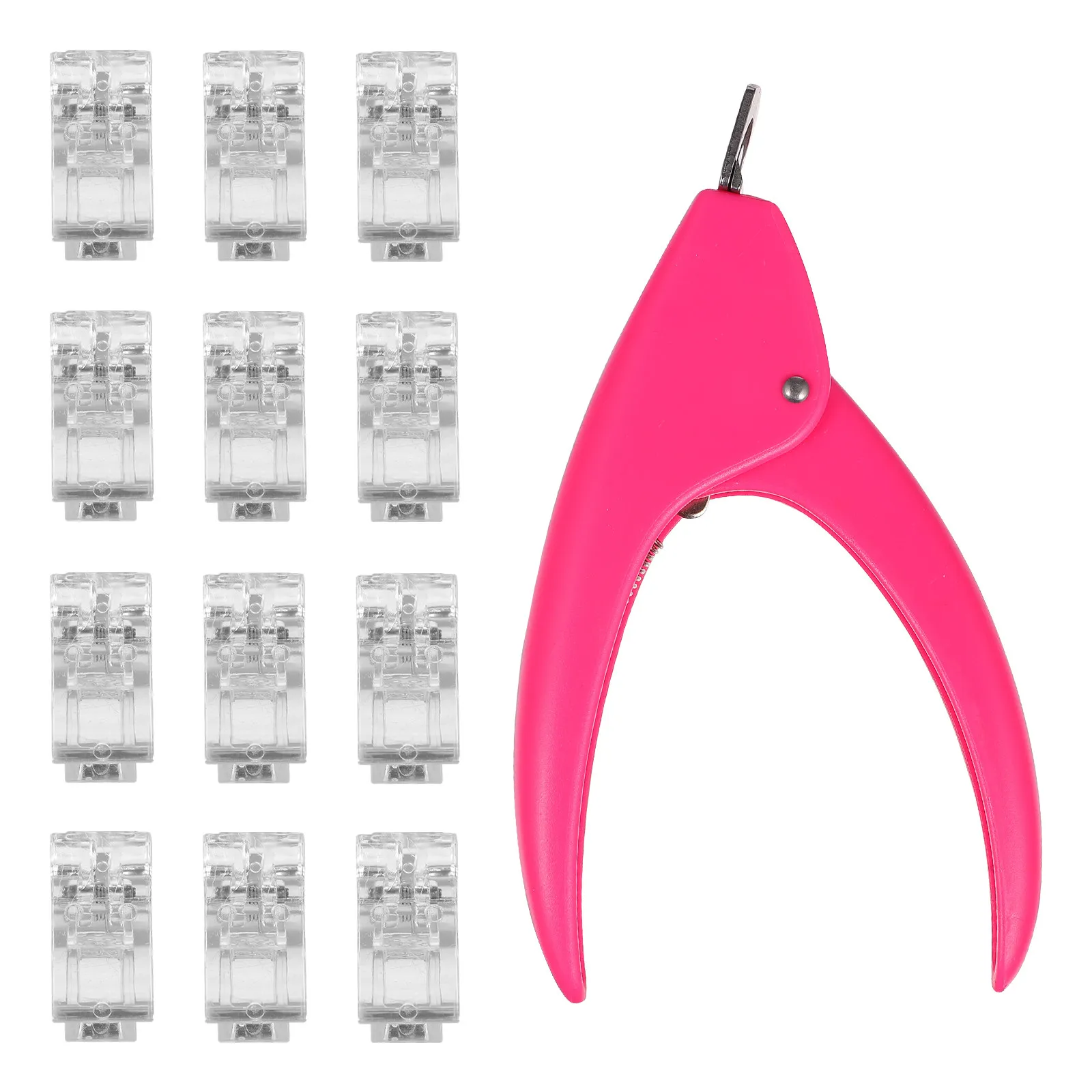 

13pcs Clips Cutter Set For Gel Nails Manicure Tools Art Supplies Nail Tips Clips Manicure Supplies Nail Beauty Accessory