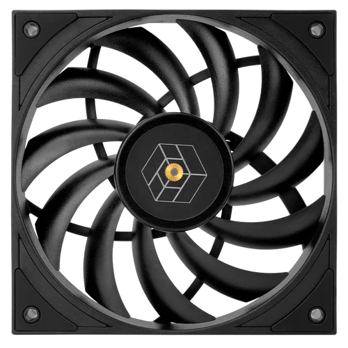 Imagen 2 del producto Thermalright TL-H12015 120x120x15mm ventilador de refrigeración para caja de computadora, Motor trifásico de 6 polos/rodamiento S-FDB V2/colores blanco y negro