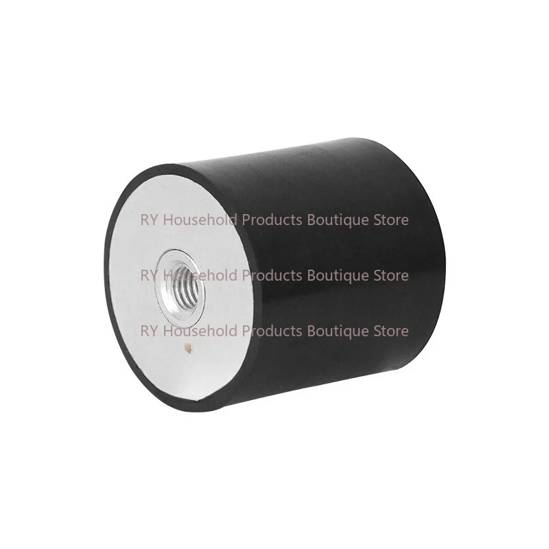 1PCS M3/M4-M20 Double-Female Thread Rubber Shock Absorber Anti Vibration Pad Rubber-Metal Silentblock DD Rubber Flat Base Block