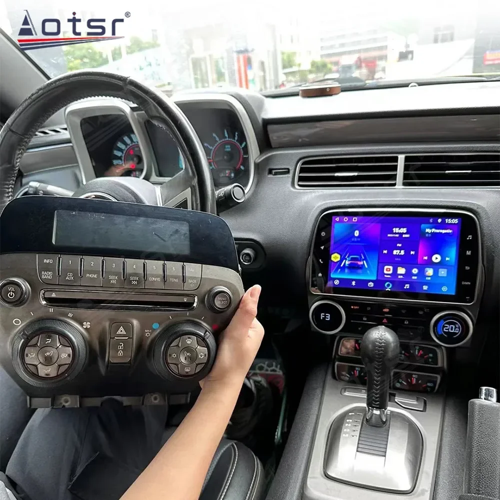 8 inch Android 12 For Chevrolet Camaro 2008-2015 Car Radio Multimedia Tape Radio Recorder Player Stereo Auto Audio GPS Navi Head