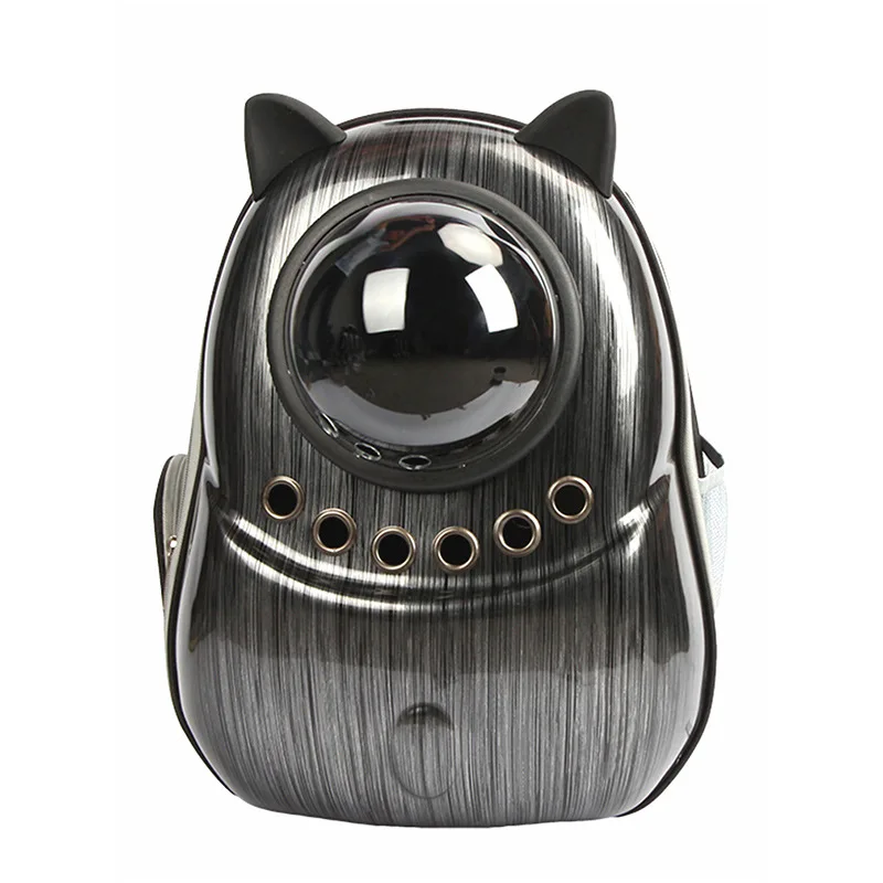 Mochila transportín doble correa para perros y gatos transpirable - imagen 2