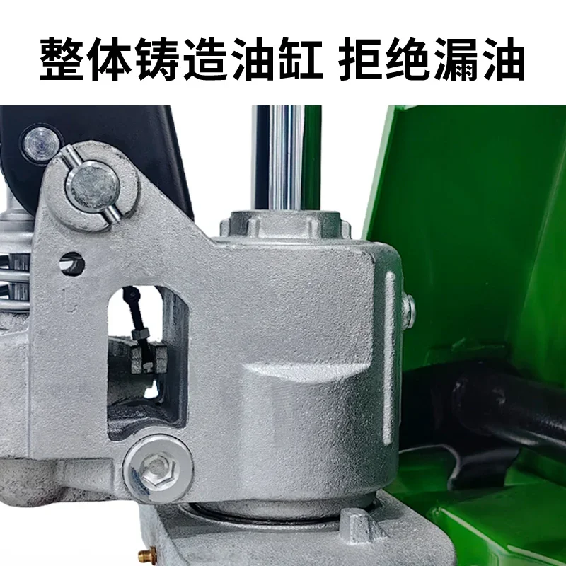 Manual hydraulic trucks 2 3T 5 tons forklift pallet truck Land cattle loading and unloading truck Hand-pulled hydraulic trucks