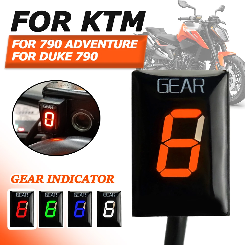 For KTM DUKE790 DUKE 790 Adventure 790 KTM790 ADV 790ADV Motorcycle Accessories  Gear Indicator Ecu Mount Speed Gear Display