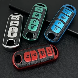 Key Fob Cover, Soft TPU Key Fob Case Full Protection For Mazda 3 6 8 Miata MX-5 CX-3 CX-5 CX-7 CX-9