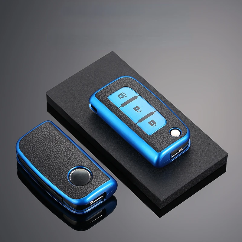 Silicone Car Key Case Cover For Foton Tunland Auman TOANO SAUVANA 2 3 Buttons Remote Protect Shell Holder Keychain Accessories