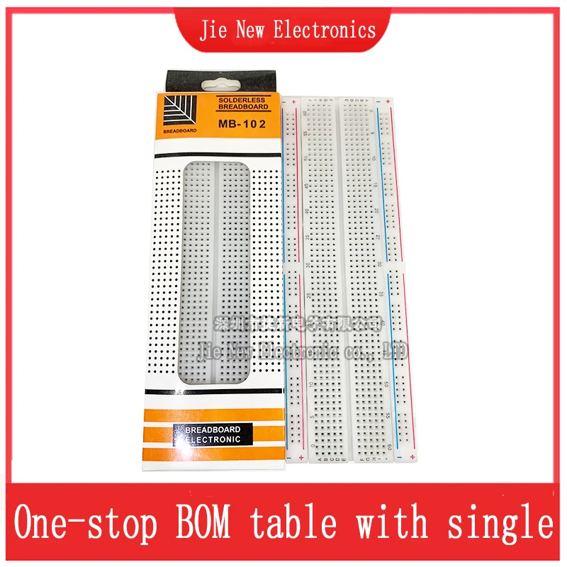 Breadboard 830 Point Solderless PCB Bread Board MB-102 MB102 Test Develop DIY for arduino