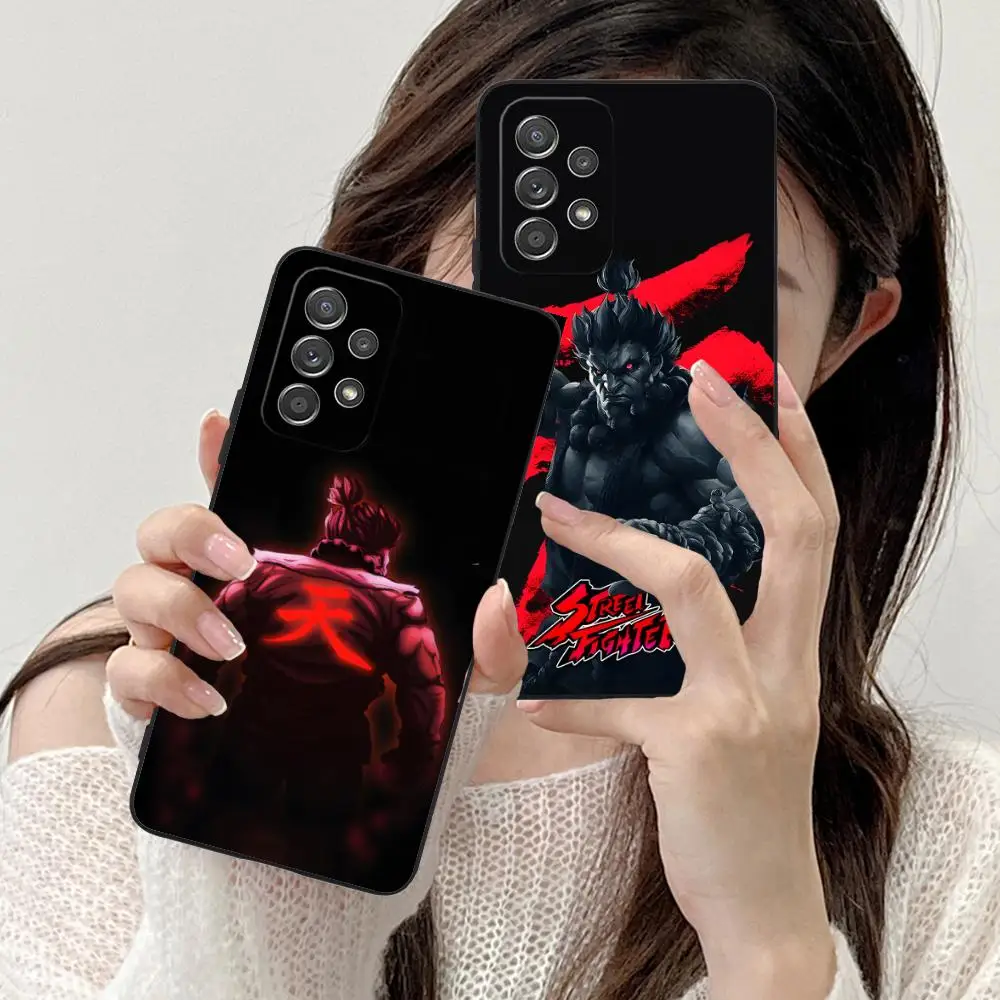 حافظة لهاتف سامسونج جالاكسي M55 54 42 35 34 33 32 23 22 15 14 13 12 F55 5G غطاء ملون للهواتف المحمولة