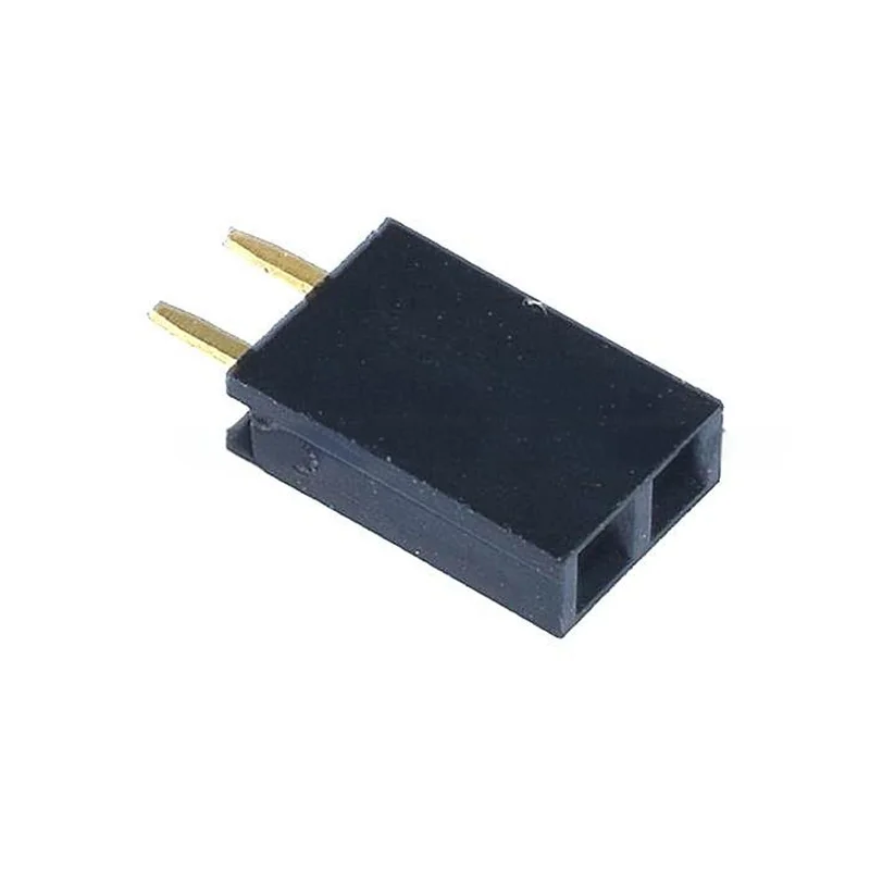 20PCS 2.54mm Female Header Pitch Single Row Straight Female Header 1x3/4/5/6/7/8/10/16 - 40 Pins