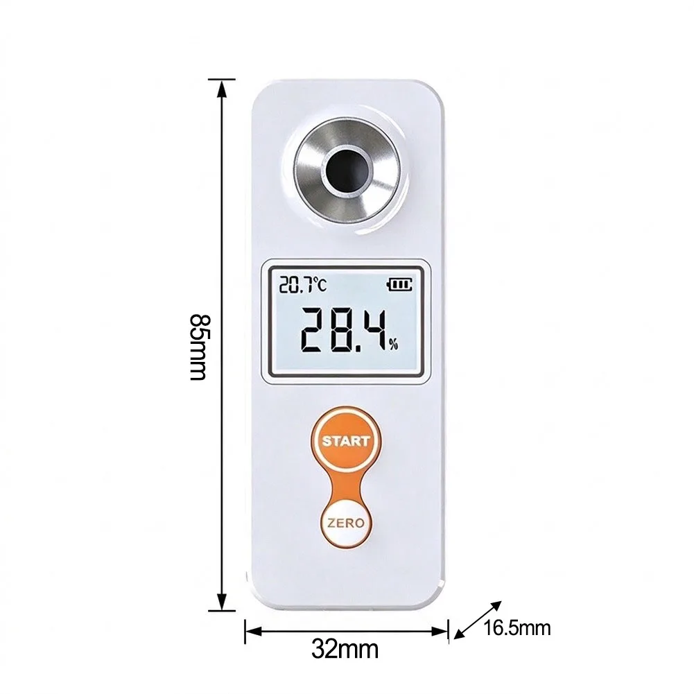 S-32A Refractometer Measures Values in Fruit-Based Sports Drinks Functional Beverages and Cold-Pressed Nutrition Shots