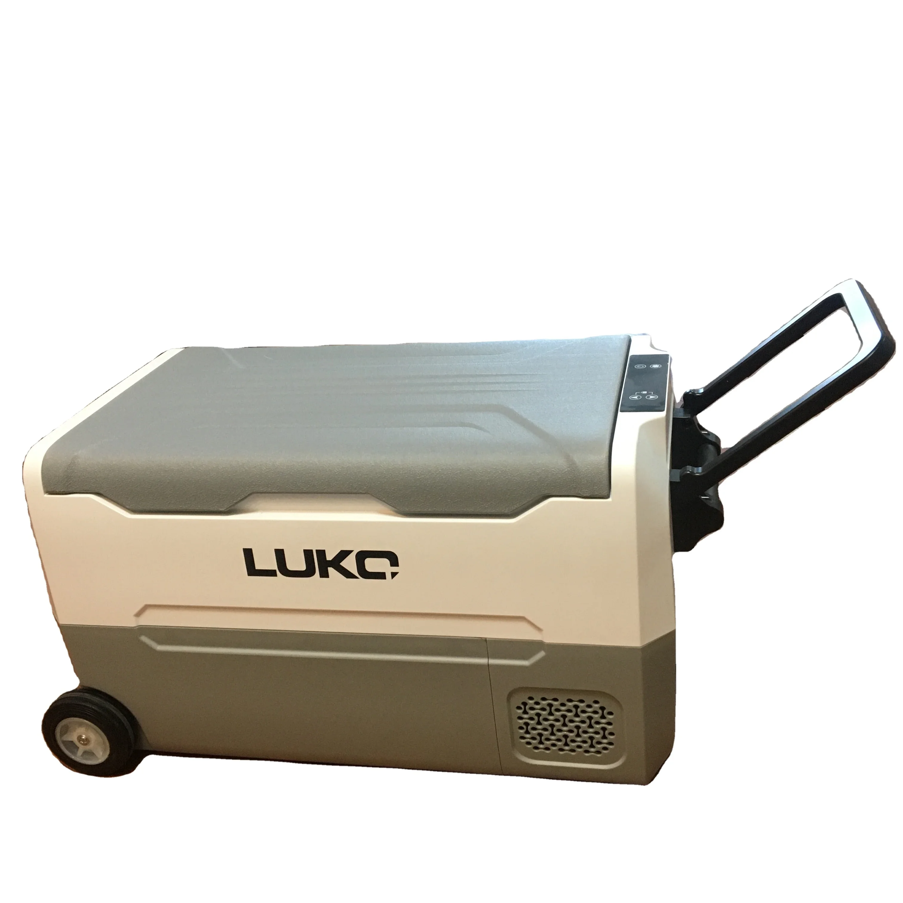 

40л автомобильный портативный холодильник с морозильной камерой для кемпинга с компрессором 12 В, электрический небольшой холодильник