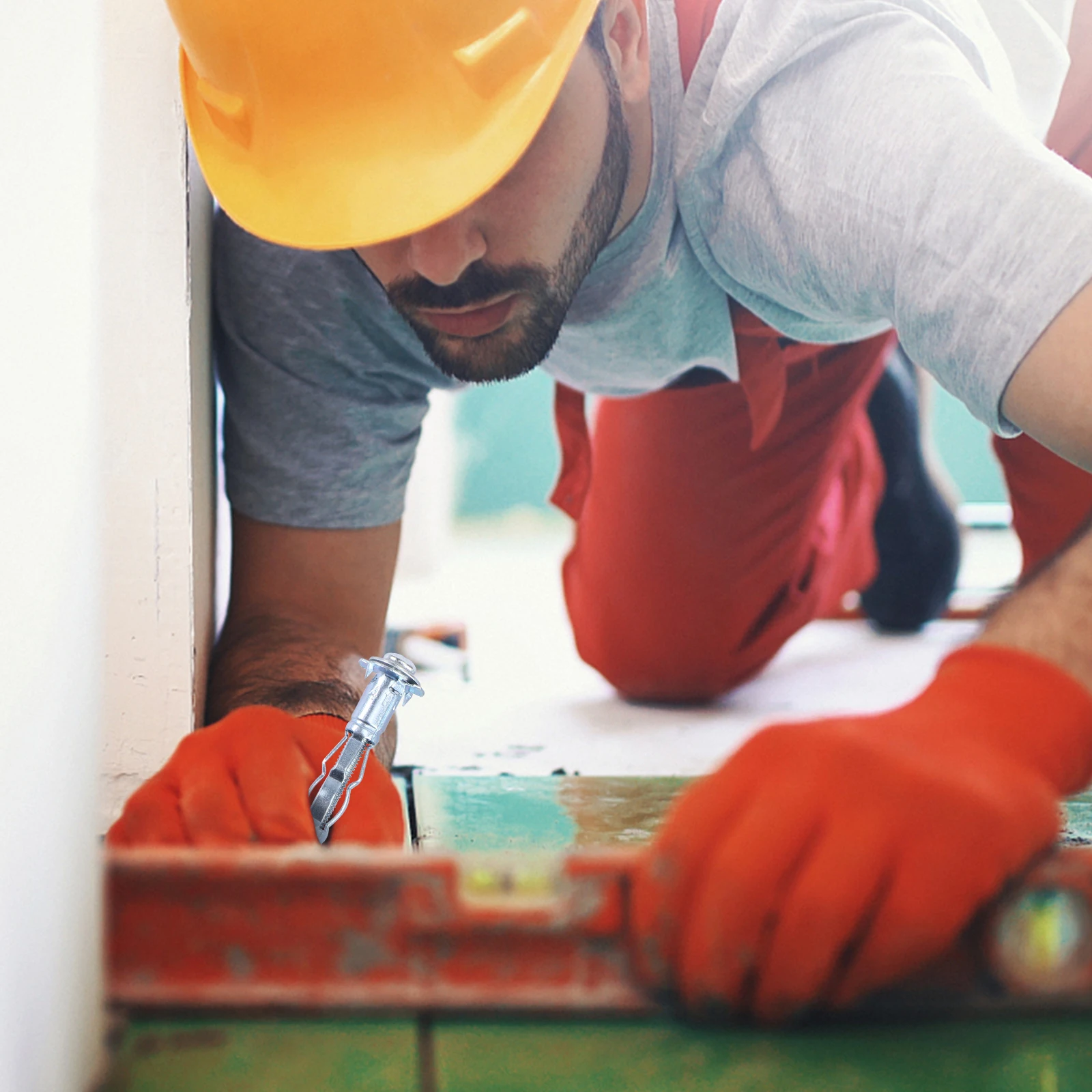 

20 Pcs Heavy Duty Steel Hollow Wall Anchors Brolly Plug Bolts Plasterboard Fixing Screws Expansion Legs Large Flange