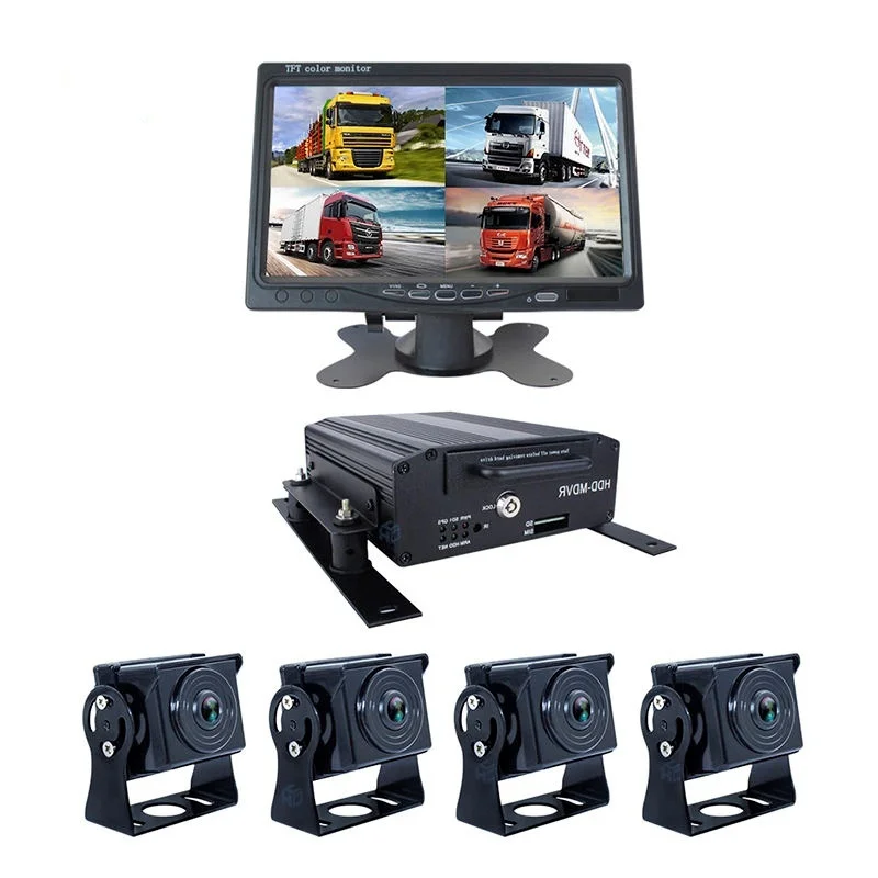 

720P/1080P 4G 5G GPS Wifi 4ch/6ch/8ch SD/HDD Car school bus truck Mobile DVR Kits surveillance camera system