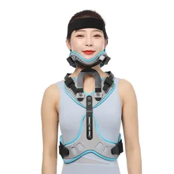 Lightweight Cervical Spine Injury Orthosis Medical Adjustable Head Neck Chest Fracture Fixation Support Rehabilitation Braces