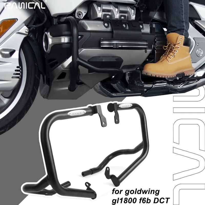 

PANICAL for Honda 2018-2025 GoldWing GL1800 F6B Motorcycle Engine Protetive Guard Anti-collision Bar Bumper Frame Chassis shield