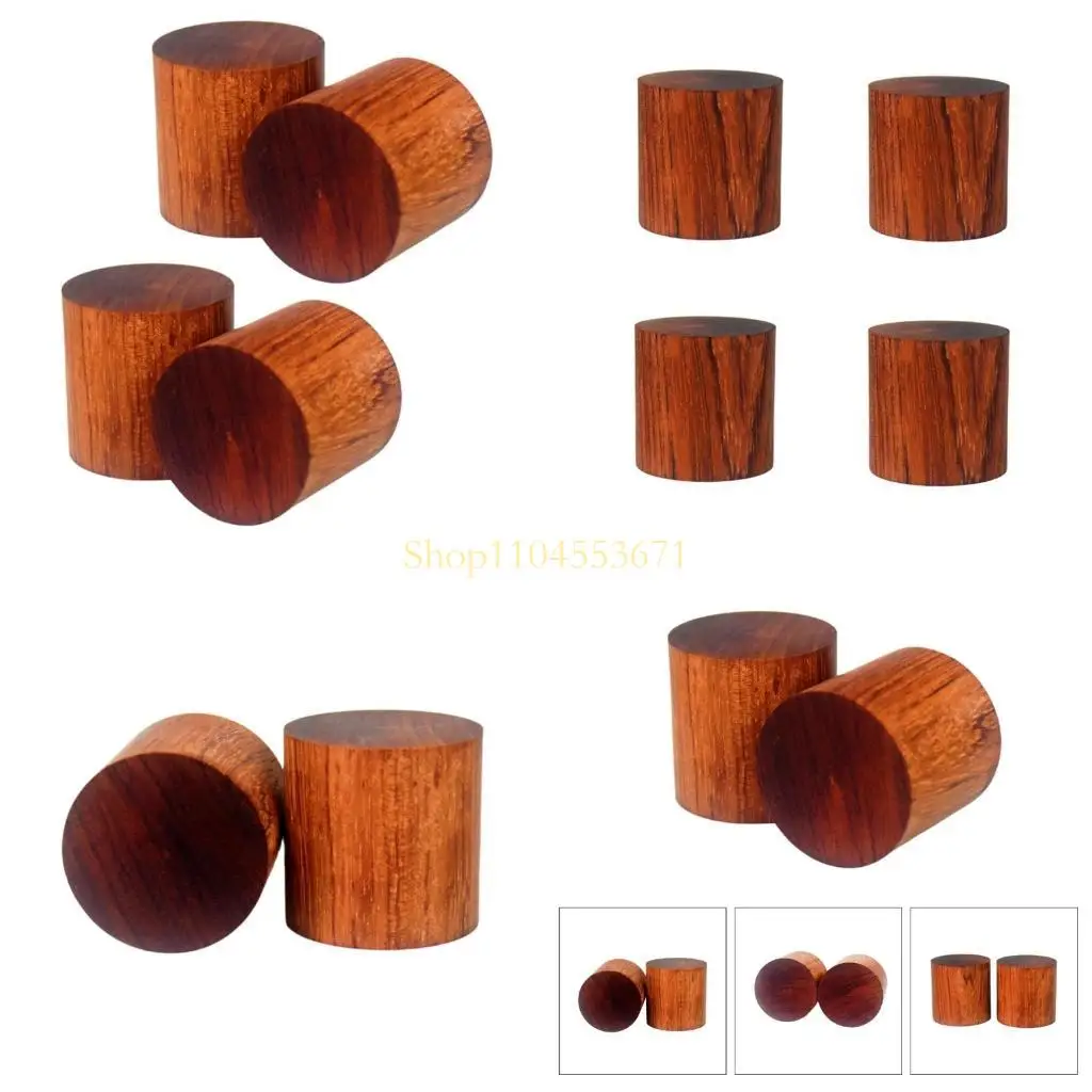 Best Seller 4pcs Universal Base Sleek Pad Portable Wooden Platform Enhances Your Pleasure Suitable for Speaker Equipment