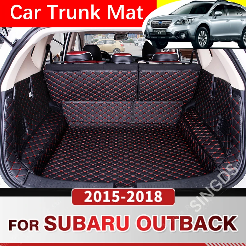 

Auto Full Coverage Trunk Mat For SUBARU OUTBACK 2015-2018 17 16 Car Boot Cover Pad Cargo Liner Interior Protector Accessories