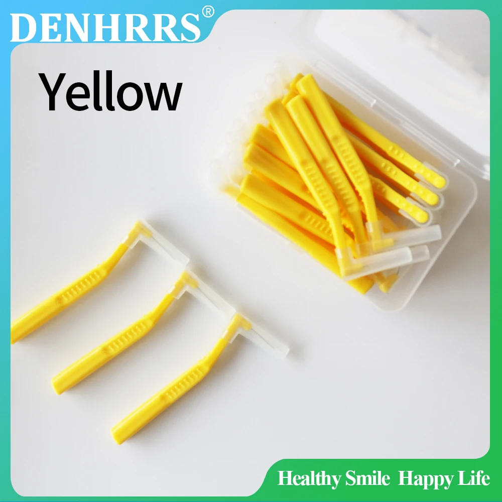 

5Sizes L Shape Brushes Oral Care Teeth Angle Interdental Brushes Between Teeth Angle Cleaner Tooth