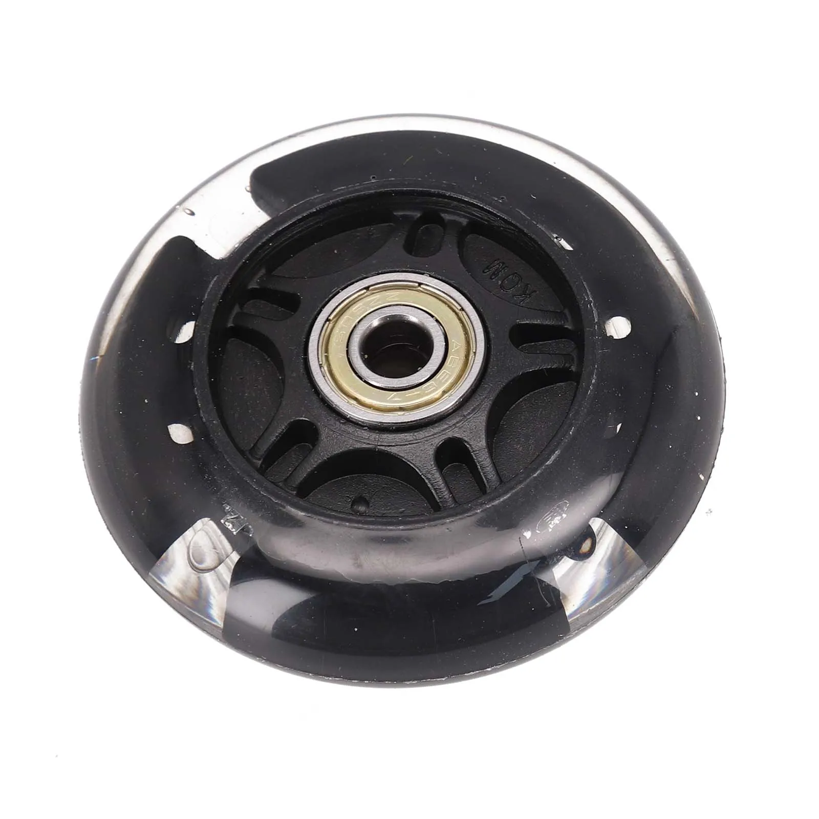 Mute Wheel Light para Scooter, PU + peças de metal, Flash piscando para criança, alta qualidade, acessórios de brinquedo quente, 80mm, 1Pc