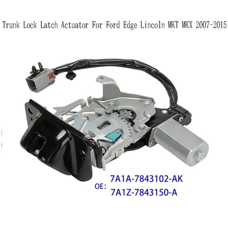 Super Sale 7A1A-7843102-AK Tailgate Lock Actuator Assembly Trunk Lock Latch Actuator for Ford Edge Lincoln MKT MKX 2007-2015