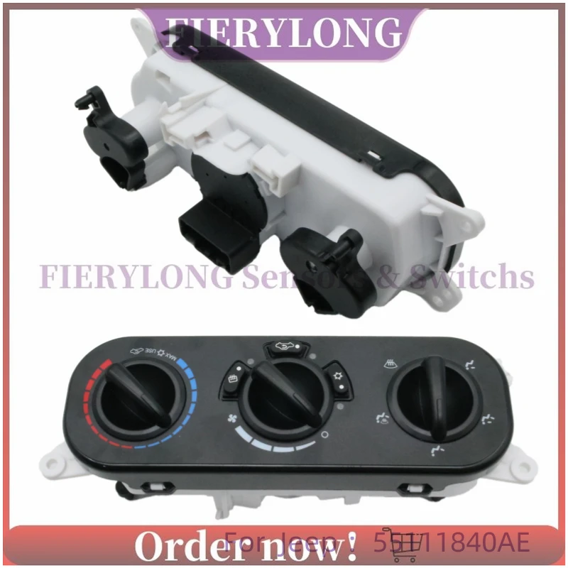 

55111840AE A/C Heater Control Unit Module For 2007 - 2010 Jeep Wrangler 3.8L V6 Auto Parts Accessories