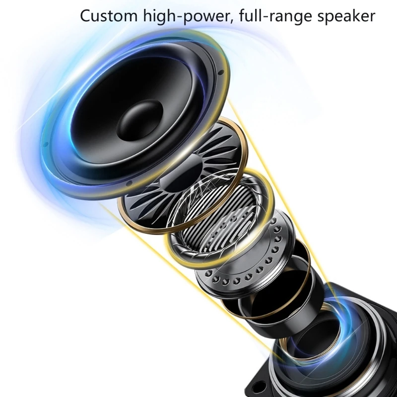 High Power Portable Guitar Amp Audios Input Durable ABS Construction Outdoor Use Shockproof Guitar Amplifier 24BD view 4