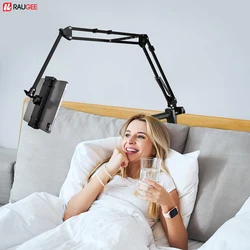 Tablet Stand For iPad Samsung Xiaomi Pad Holder Bed Desktop Long Arm Rotatable 4 to 12.9 inch Phone Mount Support Tablet Bracket