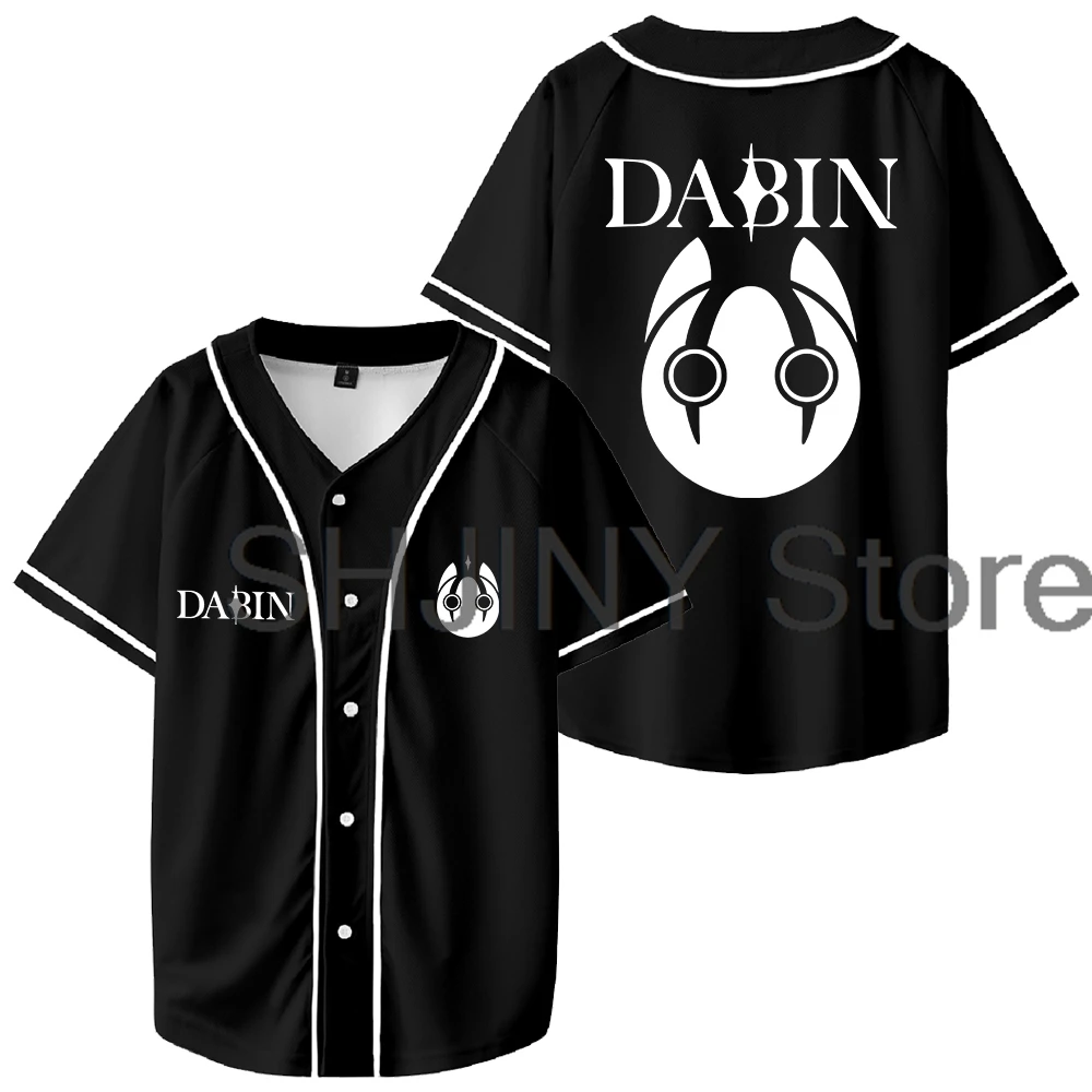 Dabin DJ Merch Baseball Jersey Tops Short Sleeve Shirts Women Men Streetwear Tee Fashion Clothes