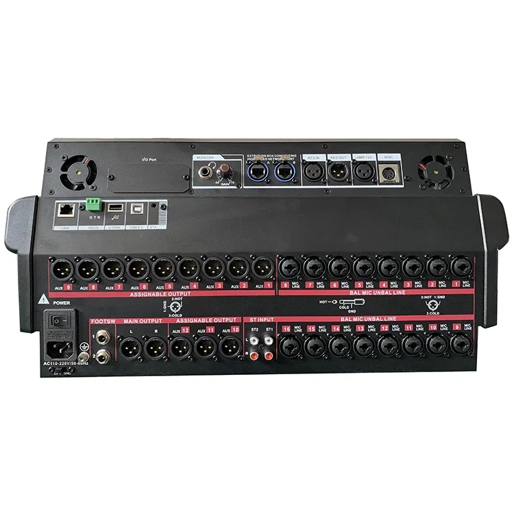 Podcast Microphone Mixer Professional Sound Card Console Audio Soundcraft Digital Mixer