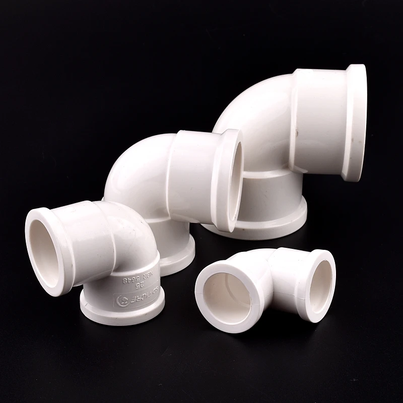 2~5 pcs ID 20/25/32/40/50/63mm Thickened PVC Pipe Elbow Connector Aquarium Fish Tank Garden Irrigation Water Pipe Joint Fittings